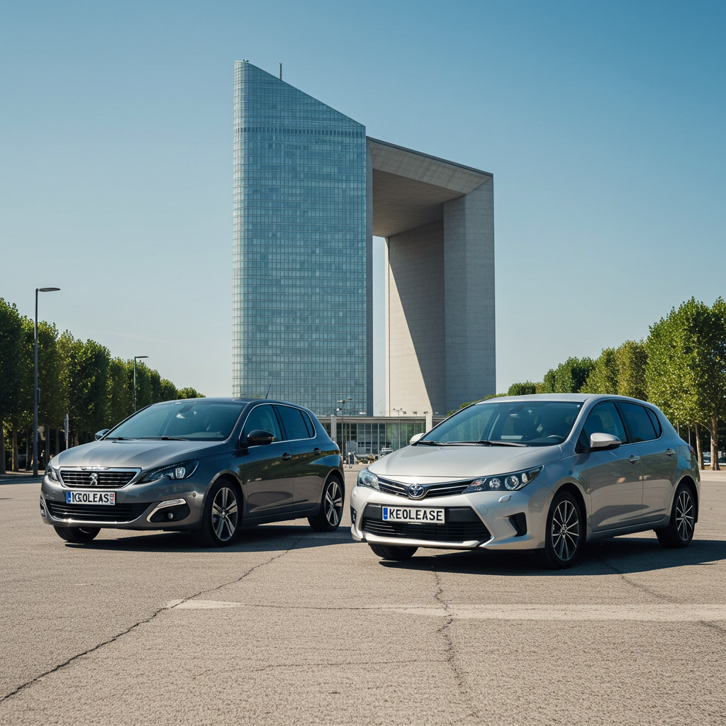 Véhicule location moyenne durée kéo3 - compact professionnel entreprise flotte Kéolease LMD