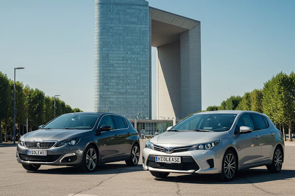 Véhicule location moyenne durée kéo3 - compact professionnel entreprise flotte Kéolease LMD