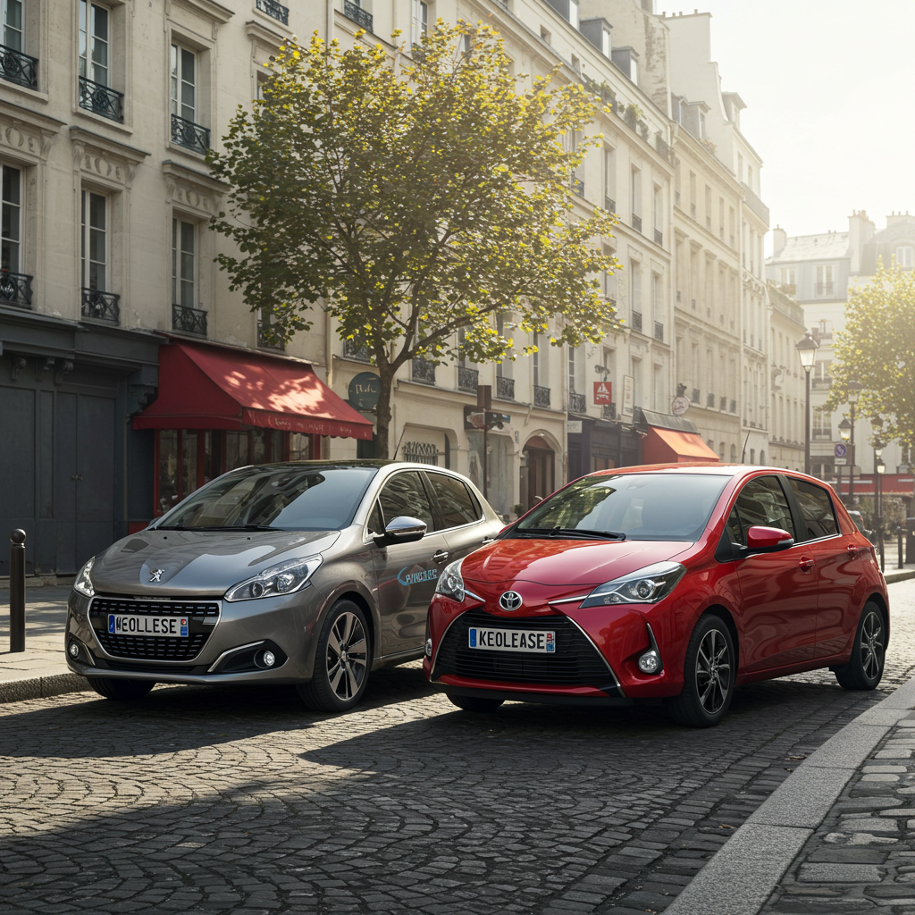 Véhicule location moyenne durée kéo2 - citadines professionnel entreprise flotte Kéolease LMD