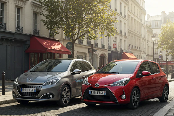 Véhicule location moyenne durée kéo2 - citadines professionnel entreprise flotte Kéolease LMD