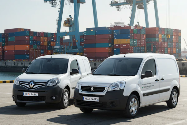 Véhicule location moyenne durée kéopro - fourgonettes professionnel entreprise flotte Kéolease LMD