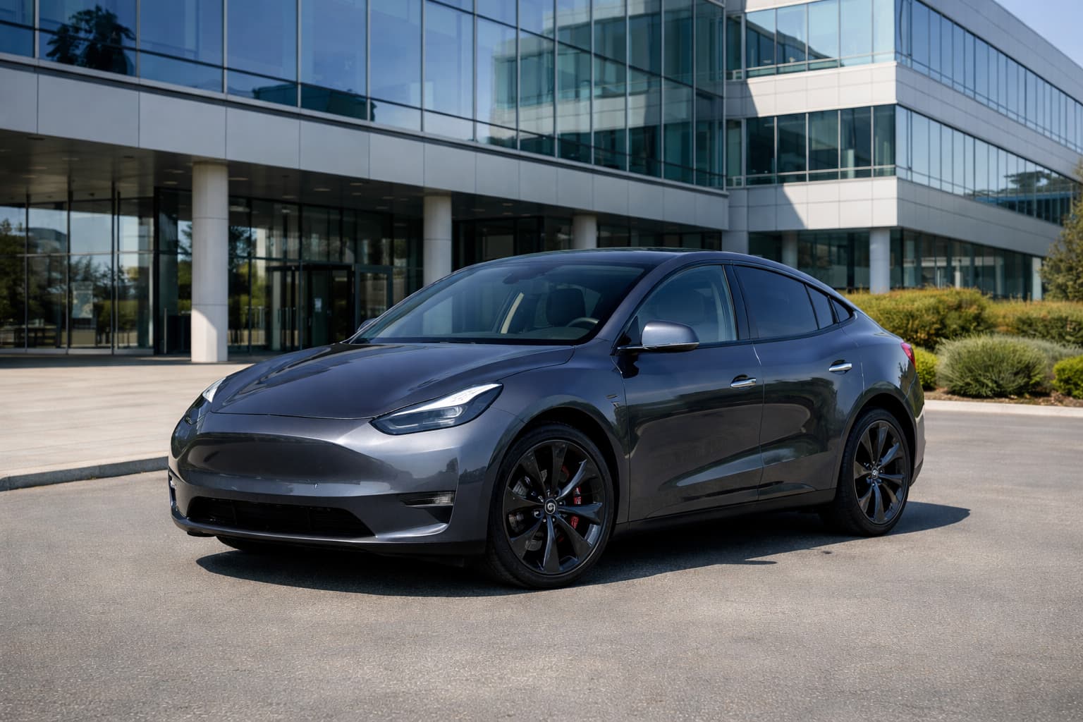 Tesla Model Y en location moyenne durée sans engagement entreprise — Kéolease